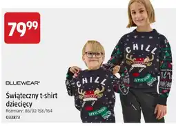 Jula BLUEWEAR Świąteczny t-shirt dziecięcy oferta