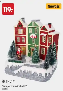 Jula Świąteczna wioska LED oferta