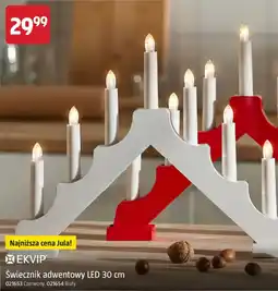 Jula Świecznik adwentowy LED 30 cm oferta