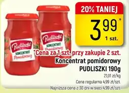 Delikatesy Piotruś Pan Koncentrat pomidorowy Pudliszki oferta