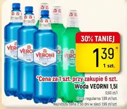 Delikatesy Piotruś Pan Woda VEORNI oferta