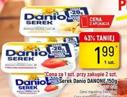 Delikatesy Piotruś Pan Serek Danio Danone oferta