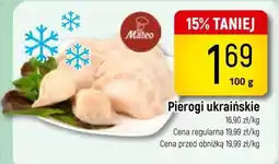 Delikatesy Piotruś Pan Pierogi ukraińskie Mateo oferta