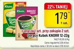 Delikatesy Piotruś Pan Gorący Kubek KNORR oferta