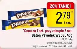 Delikatesy Piotruś Pan Baton Pawełek WEDEL oferta