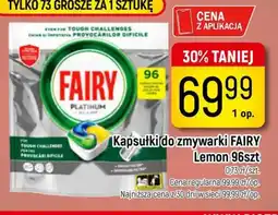 Delikatesy Piotruś Pan Kapsułki do zmywarki FAIRY Lemon oferta