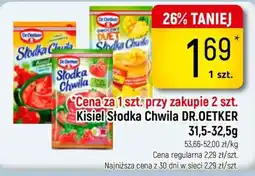 Delikatesy Piotruś Pan Kisiel Słodka Chwila DR.OETKER oferta