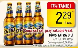 Delikatesy Piotruś Pan Piwo TATRA oferta
