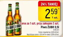 Delikatesy Piotruś Pan Piwo ŻUBR oferta
