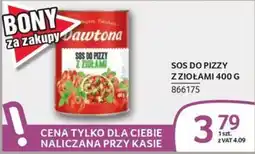 Selgros Sos do Pizzy z Ziołami Dawtona oferta