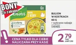 Selgros Bulion w kostkach Knorr oferta