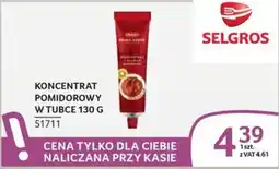 Selgros Koncentrat Pomidorowy oferta