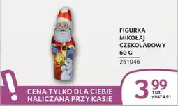 Selgros Figurka Mikołaj Czekoladowy oferta