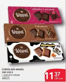 Selgros Czekolada Wawel oferta