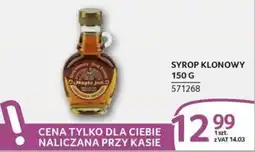 Selgros Syrop Klonowy Maple Joe oferta
