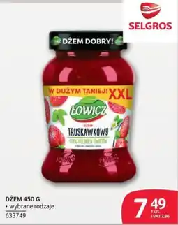Selgros Dżem Truskawkowy Łowicz oferta