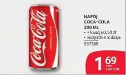 Selgros Napój Coca-Cola oferta