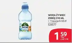 Selgros Woda Żywiec Zdrój oferta