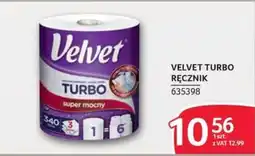 Selgros Velvet Ręcznik Turbo oferta