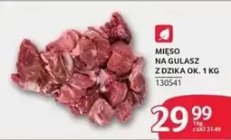 Selgros Mięso na gulasz z dzika oferta