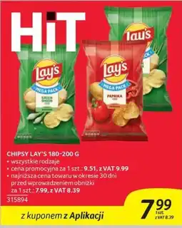 Selgros Chipsy Lay's oferta