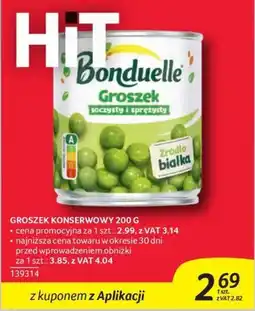 Selgros Groszek Bonduelle oferta