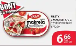 Selgros Filety z makreli w sosie pomidorowym Graal oferta