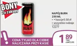 Selgros Napój Burn oferta