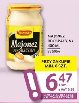 Selgros Majonez Dekoracyjny Winiary oferta