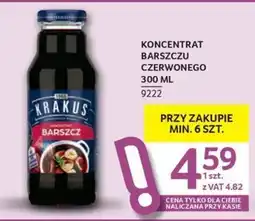 Selgros Koncentrat Barszczu Czerwonego Krakus oferta