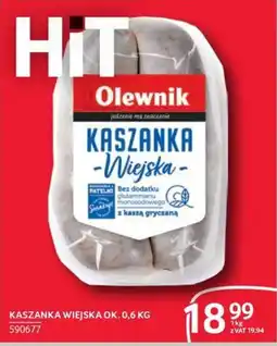 Selgros Olewnik Kaszanka Wiejska oferta