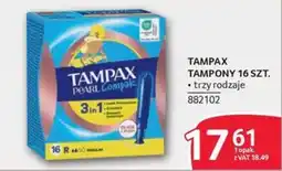 Selgros Tampax Tampony oferta