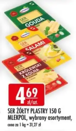 Sklepy Doroty Ser Żółty Plastry Mlekpolski oferta