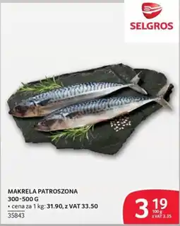 Selgros Makrela Patroszona oferta