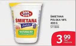 Selgros Śmietana Polska Naturalna oferta