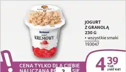 Selgros Jogurt Kremowy z Granolą oferta