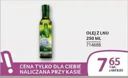 Selgros Olej z lnku oferta