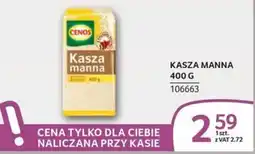 Selgros Kasza Manna Cenos oferta