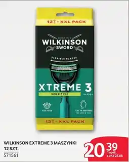 Selgros Wilkinson Extreme 3 Maszynki oferta