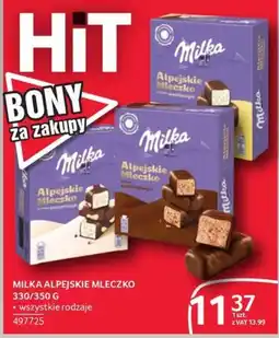 Selgros Milka Alpejskie Mleczko oferta