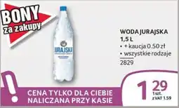 Selgros Woda Jurańska oferta