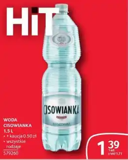 Selgros Woda Cisowianka oferta