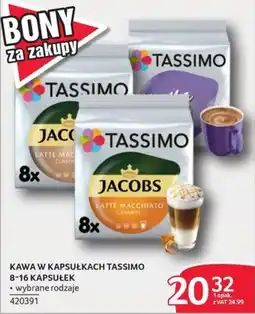 Selgros Kawa w kapsułkach Tassimo oferta