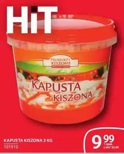 Selgros Produkty Kiszone Kapusta Kiszona oferta
