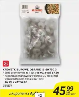 Selgros Krewetki Surowe, Obrane 16-20 oferta