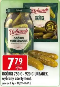 Sklepy Doroty Ogórki konserwowe Urbanek oferta
