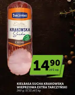 Groszek Kiełbasa Sucha Krakowska Wierzbowa Extra Tarczyński oferta