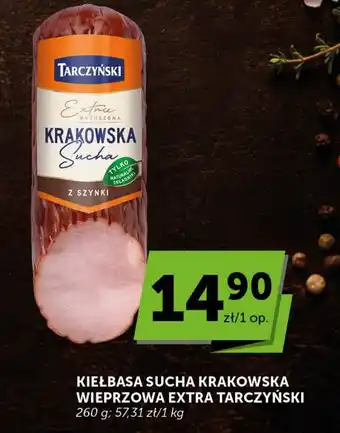 Kiełbasa Sucha Krakowska Wierzbowa Extra Tarczyński