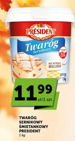 Groszek Twaróg Sernikowy Śmietankowy President oferta