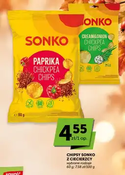 Groszek Chipsy Sonko z cieciurczy oferta